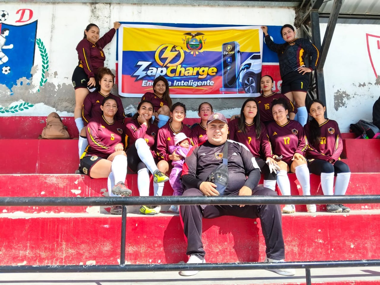 ZapCharge Menjadi Sponsor Resmi QUITUS Femenino di Ekuador