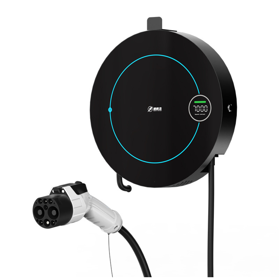 DC Charging Pile, 9-Pin Gun, 4G Fast Charging 7kw