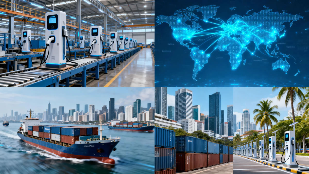 Impulsando al Mundo: Cómo las Empresas Chinas Están Expandiendo la Infraestructura de Carga de Vehículos Eléctricos a Nivel Global