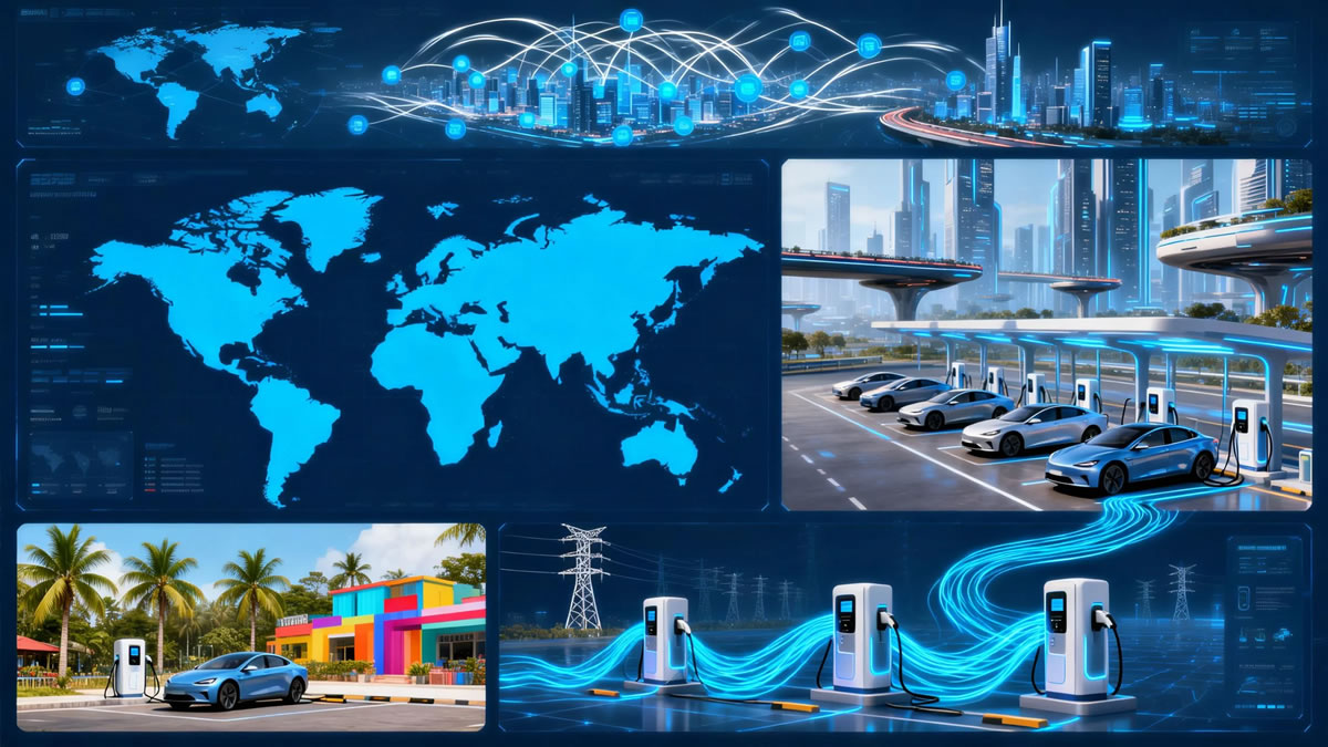 ¿Quién Dominará el Mercado Mundial de Carga de Vehículos Eléctricos? Comienza una Nueva Guerra de Infraestructura