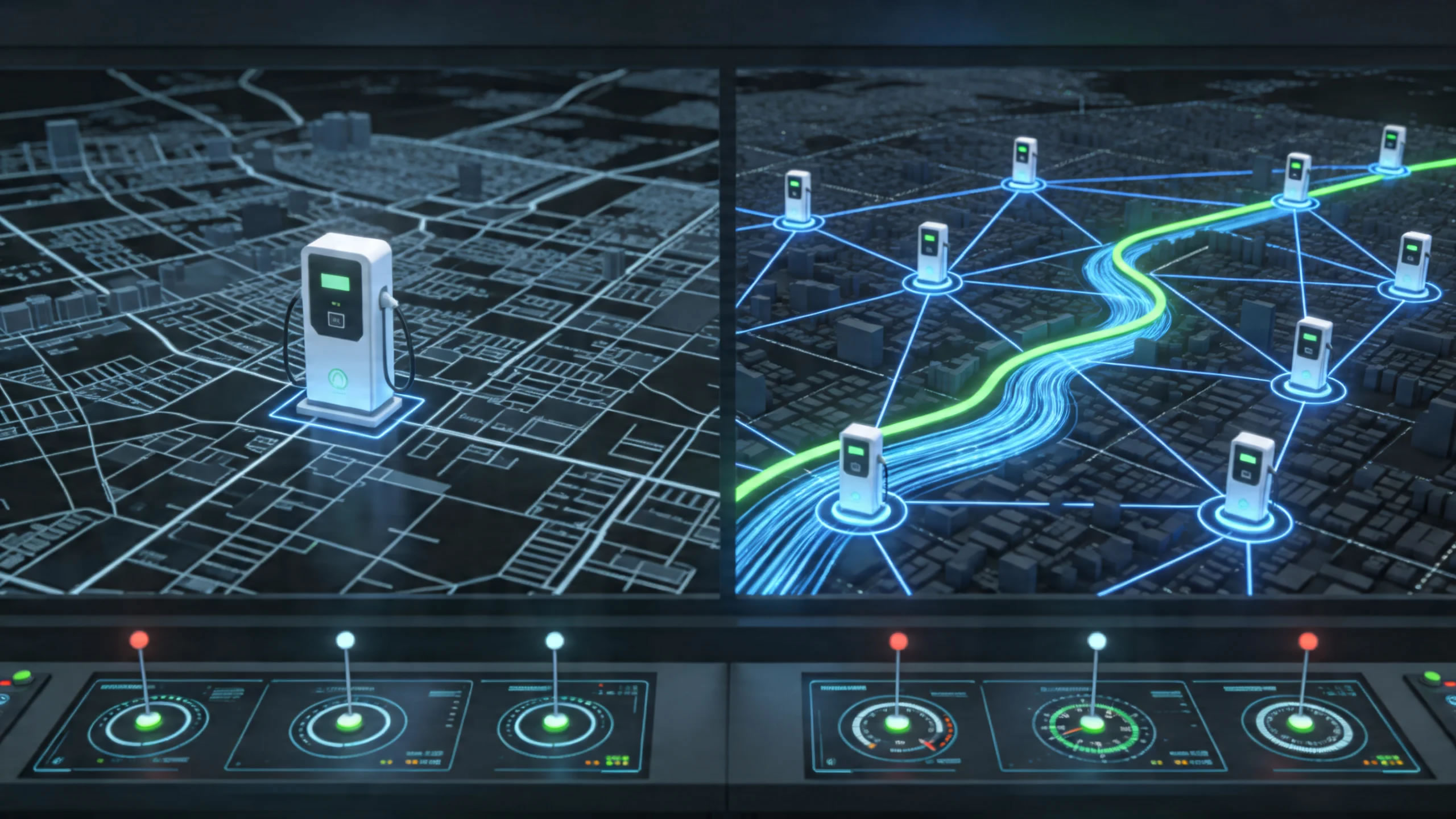 Red de Carga vs Estaciones Individuales: Dónde Reside el Verdadero Valor