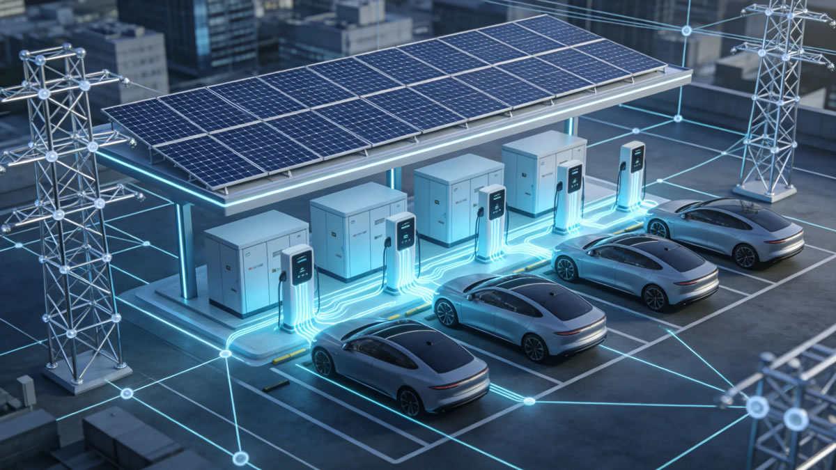 Carga + Almacenamiento de Energía: El Próximo Modelo de Infraestructura para la Carga de Vehículos Eléctricos